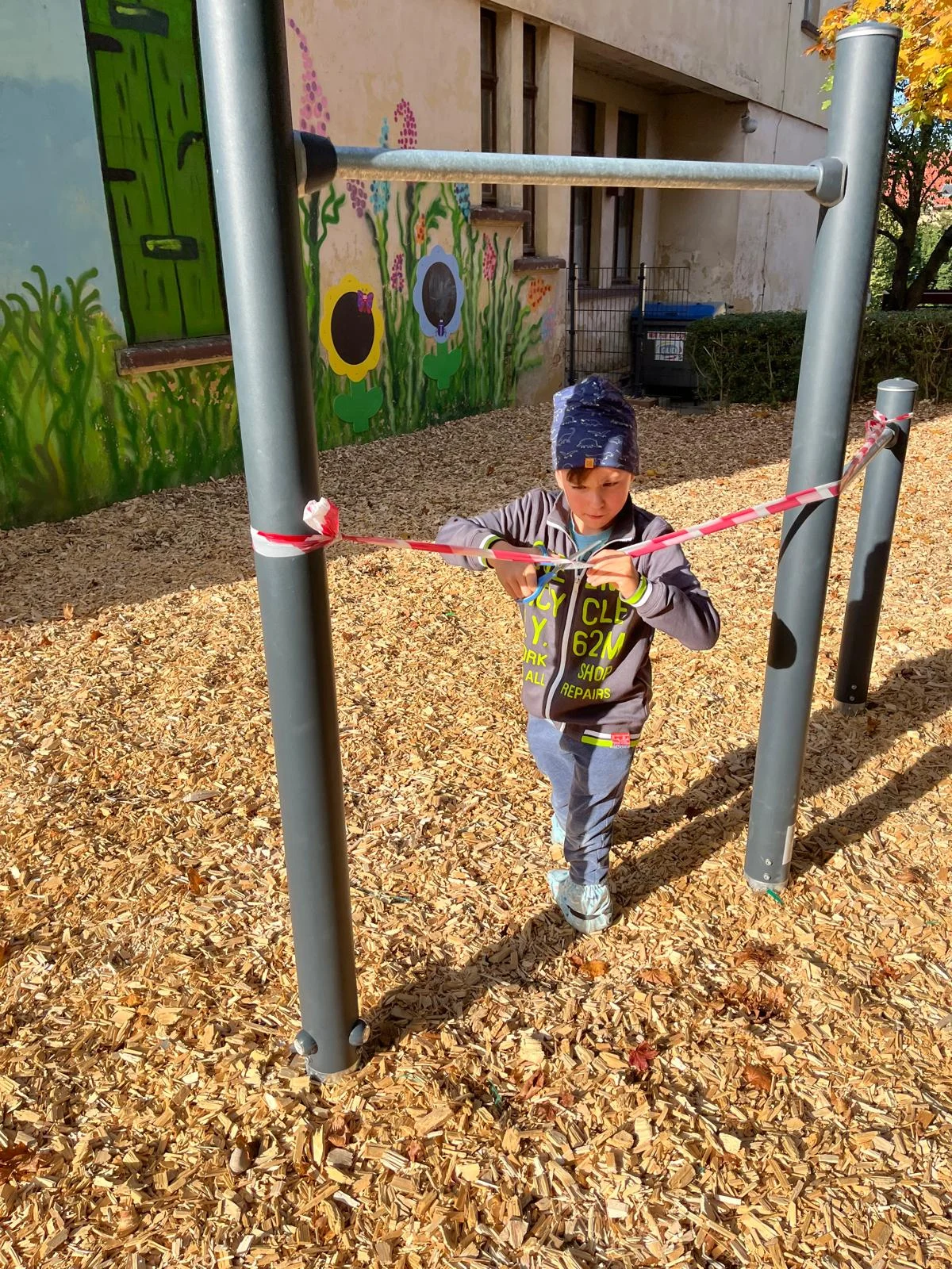 Grundschule Koenigshofen Neues Spielgeraet